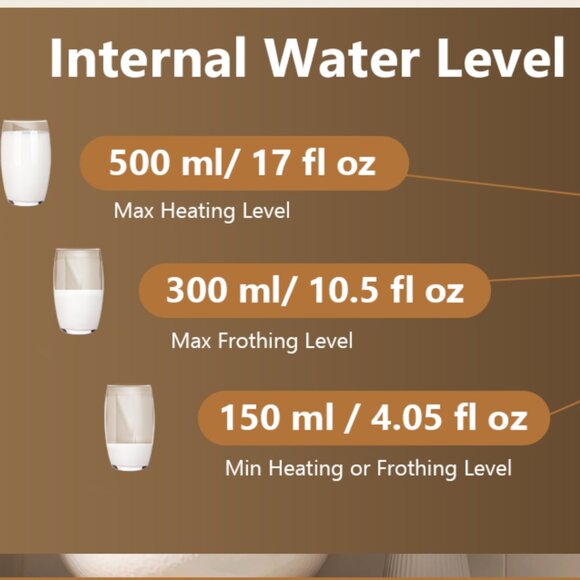 Stainless 4-in-1 Milk Frother - Picture 3 of 17